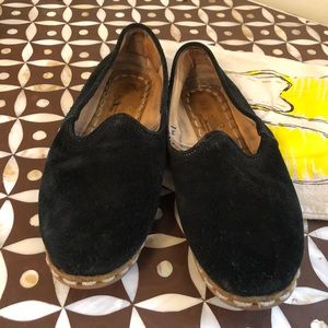 Women’s Sabah loafers in Black Suede